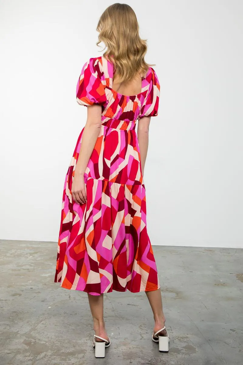 Puff Sleeve Maxi