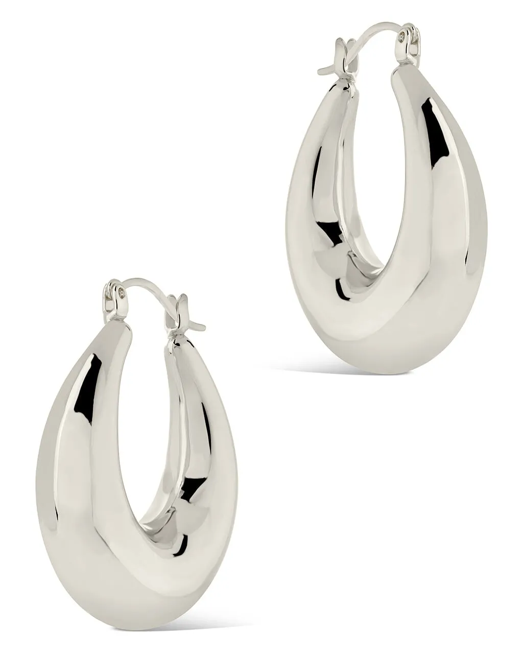 Rae Tube Hoop Earrings