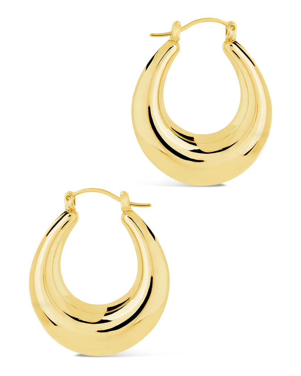 Rae Tube Hoop Earrings