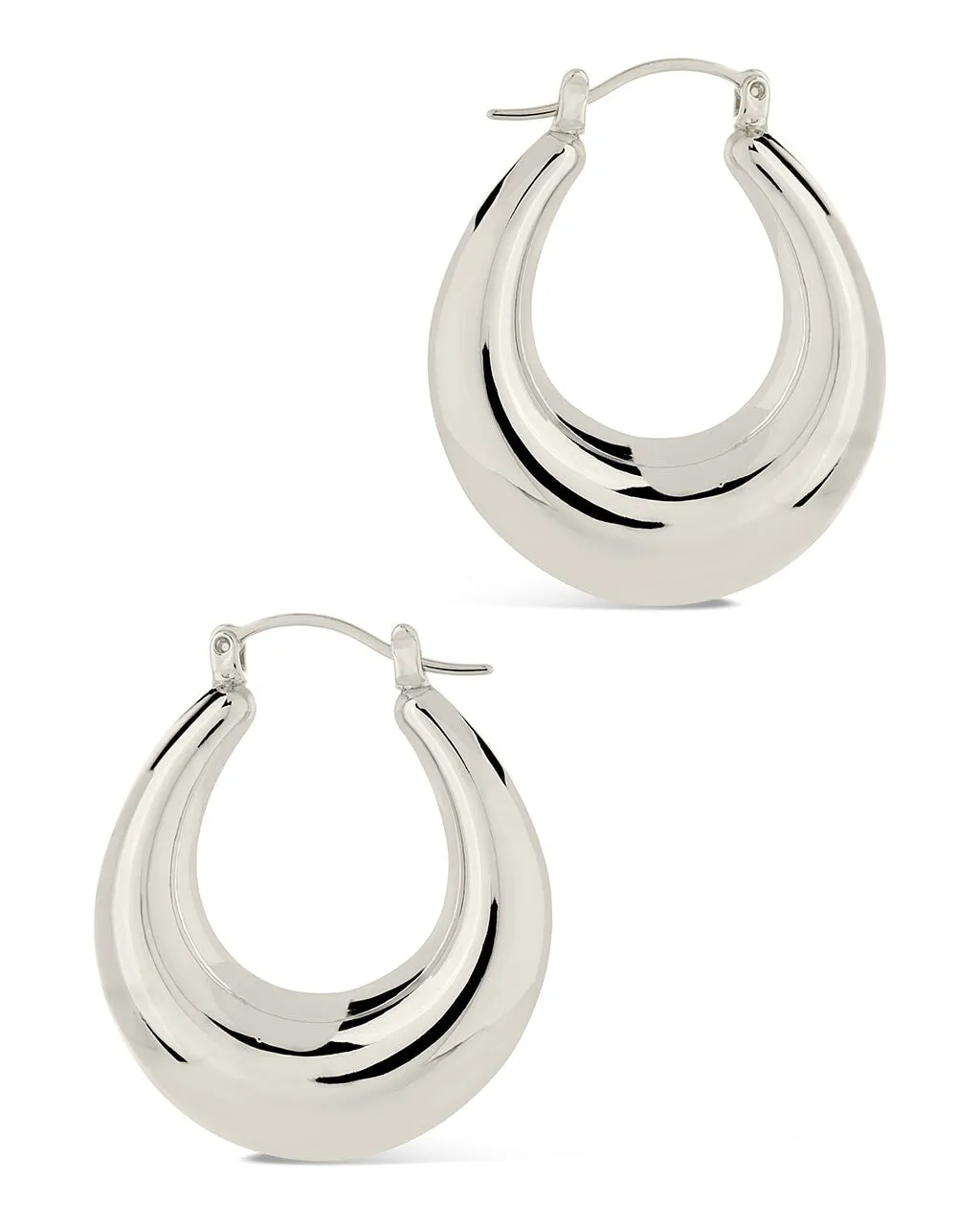 Rae Tube Hoop Earrings