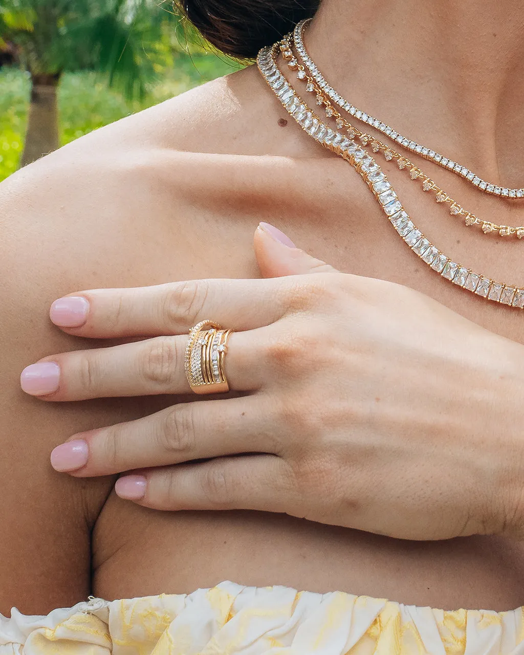 Raven Stacked Ring