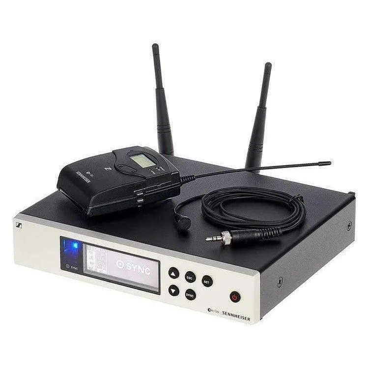 Sennheiser EW 100 G4-ME2 Wireless Lavalier Microphone System - A Band