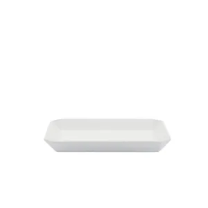 Square Plate 130 Grey