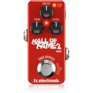 TC Electronic Hall of Fame 2 Mini Reverb Pedal
