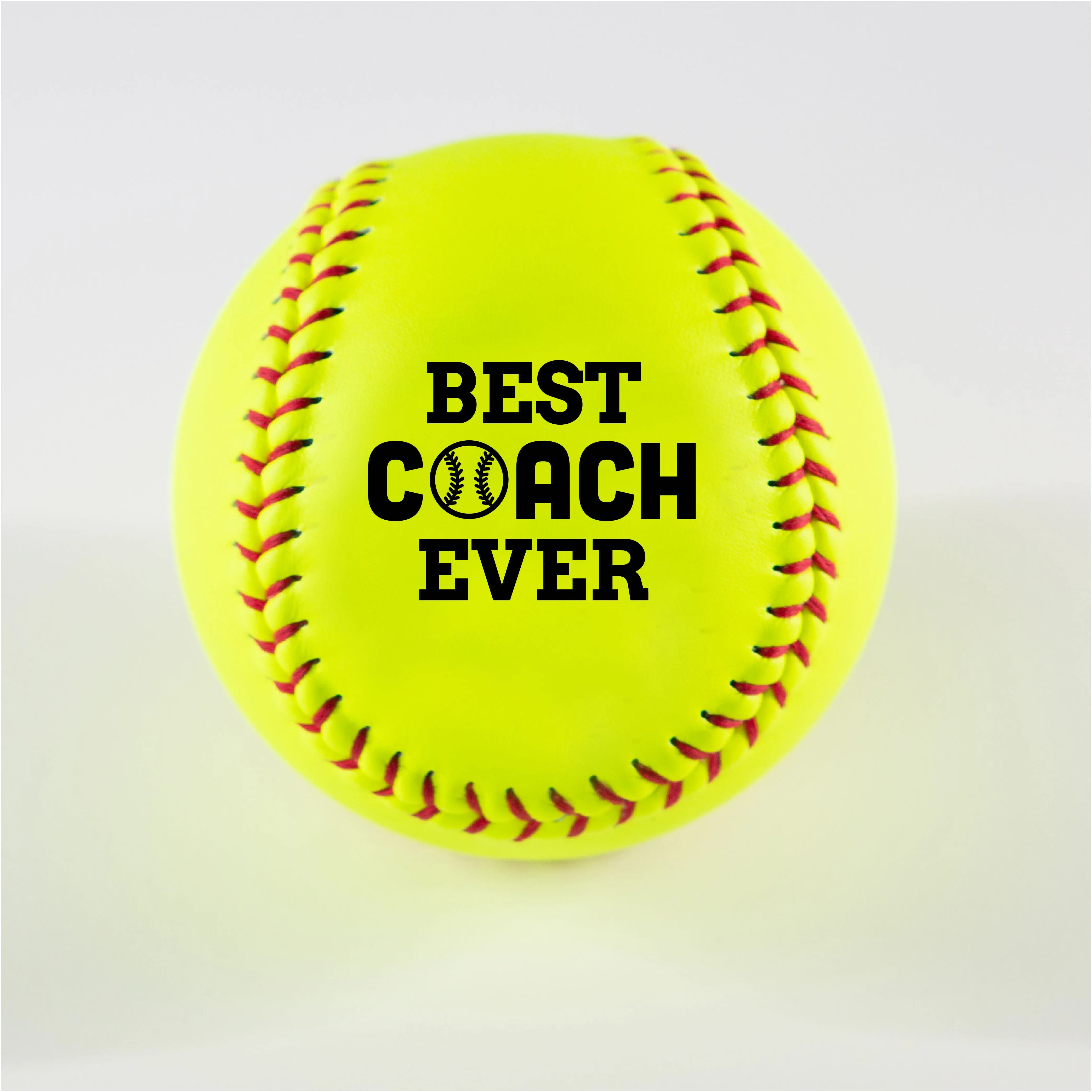 Team Logo with Personalization, Printed Softball