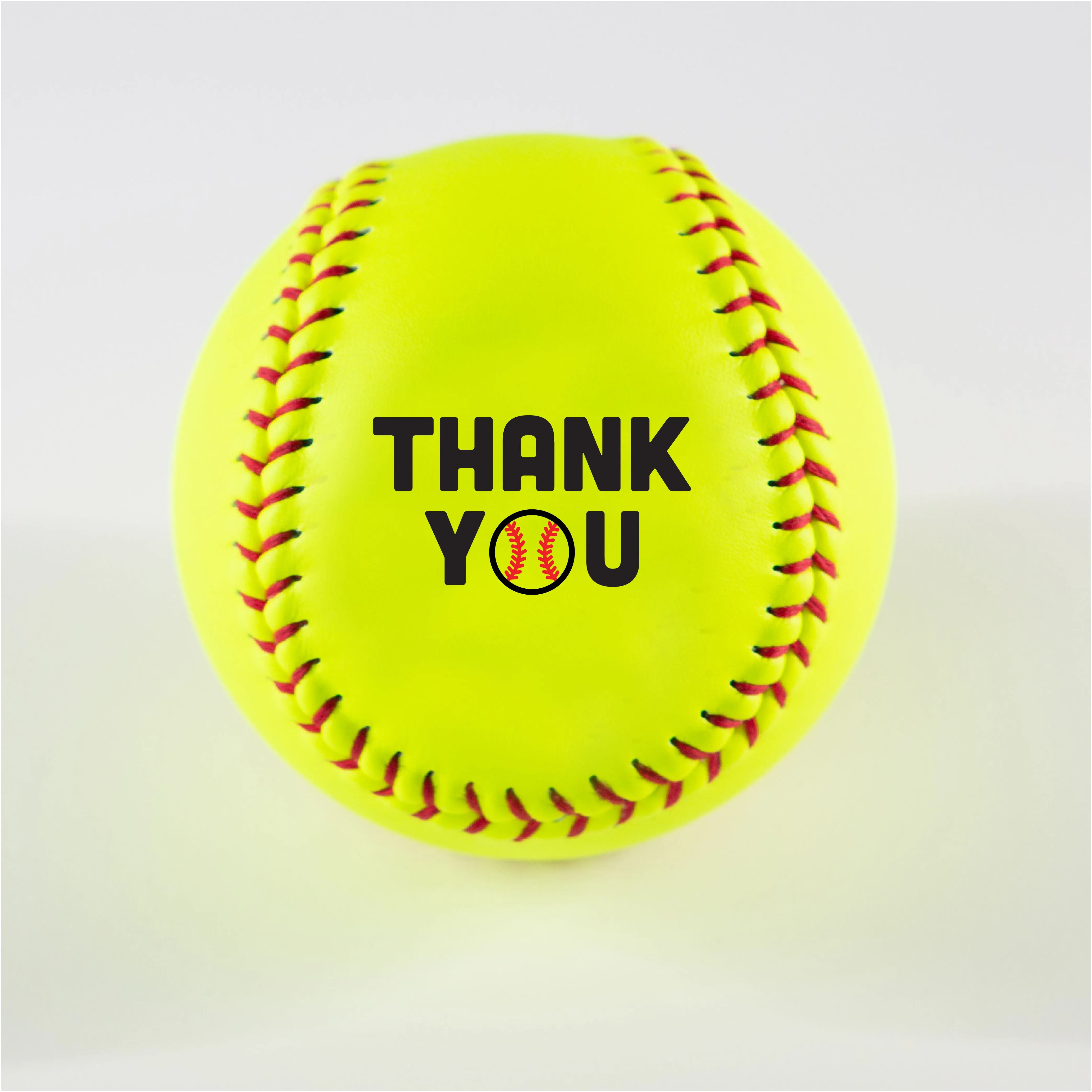 Team Logo with Personalization, Printed Softball