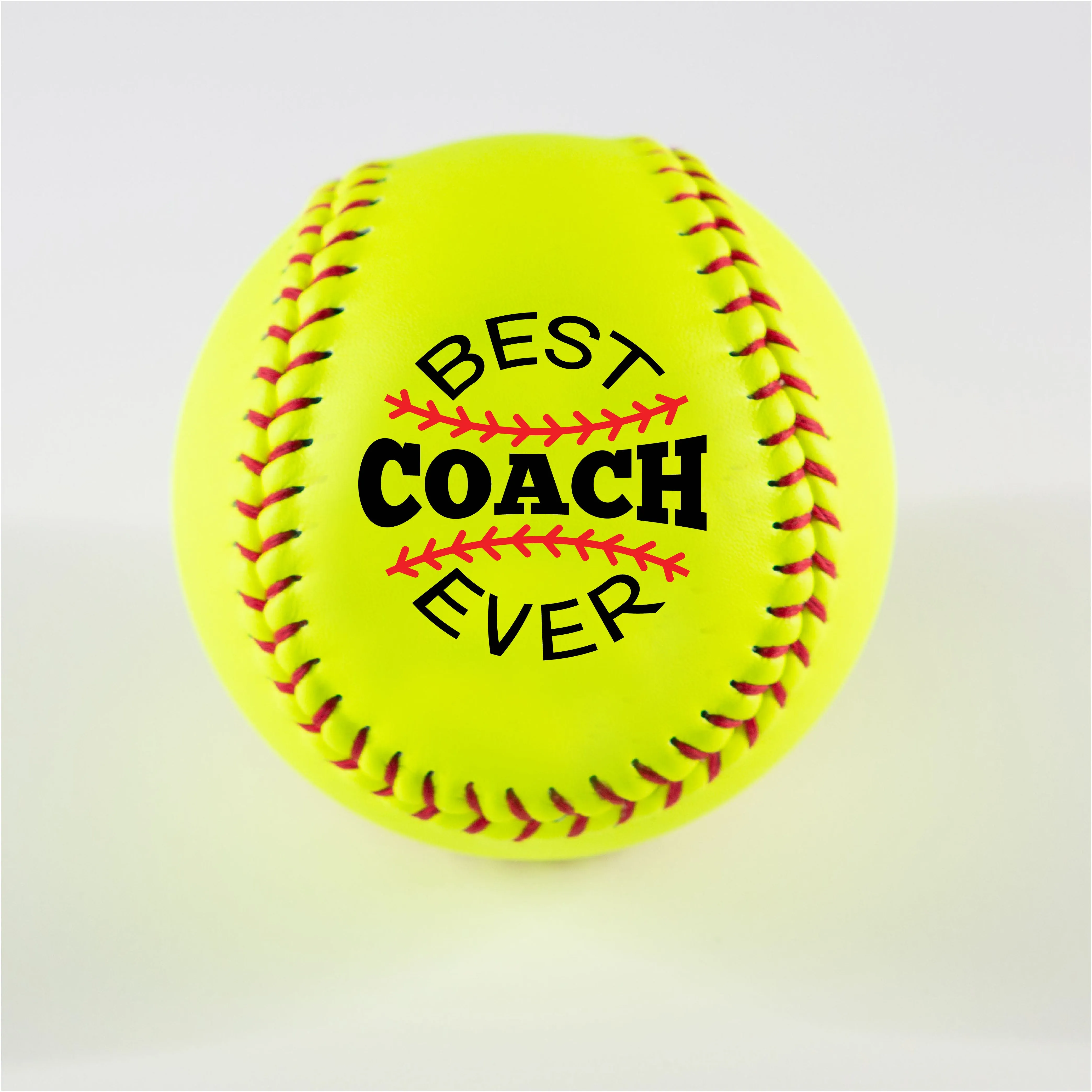 Team Logo with Personalization, Printed Softball