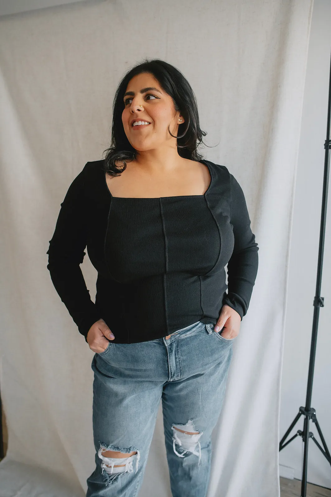 The Kassie Corset Top - PLUS