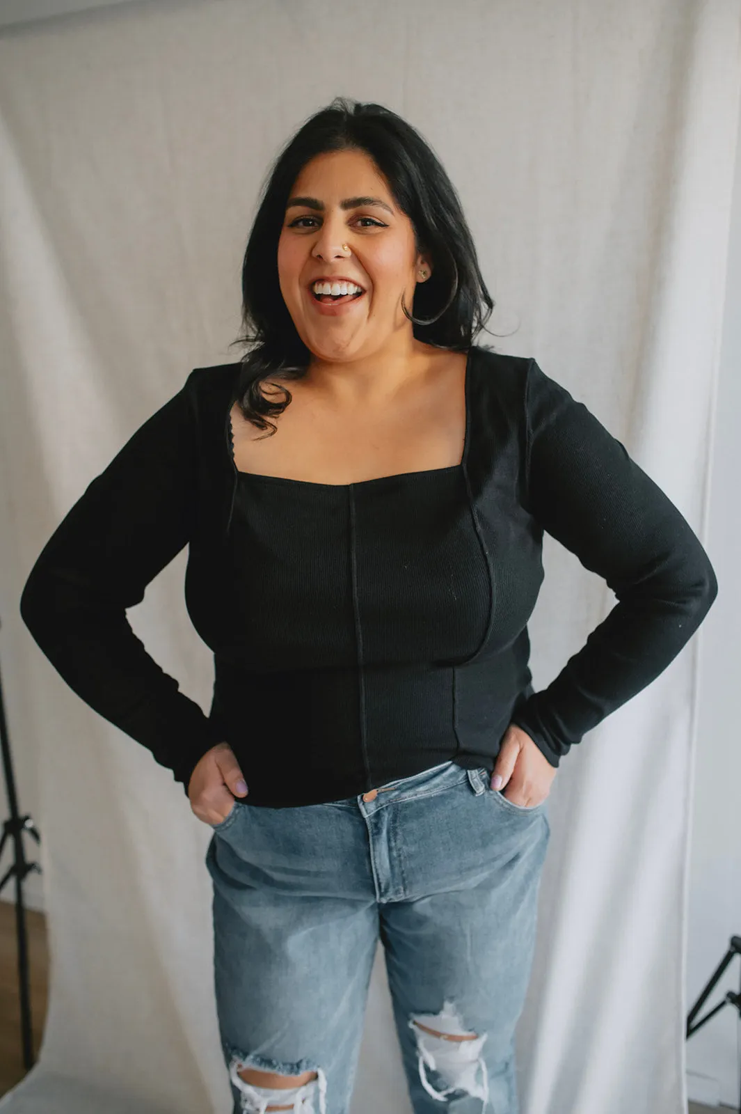 The Kassie Corset Top - PLUS