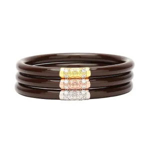 Three Kings All Weather Bangles® (AWB®) - Chocolate