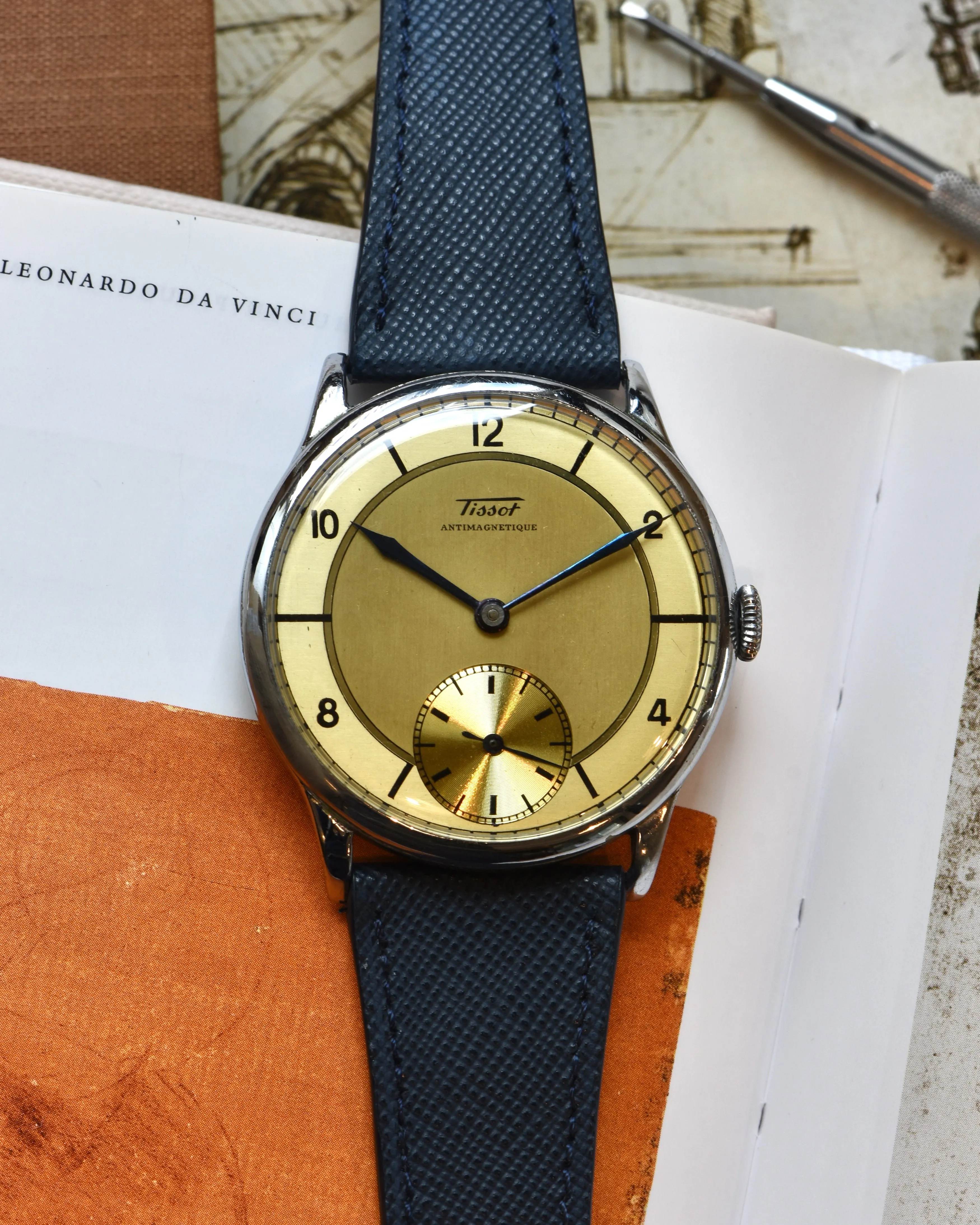 Tissot “Antimagnetique” Oversized Wristwatch