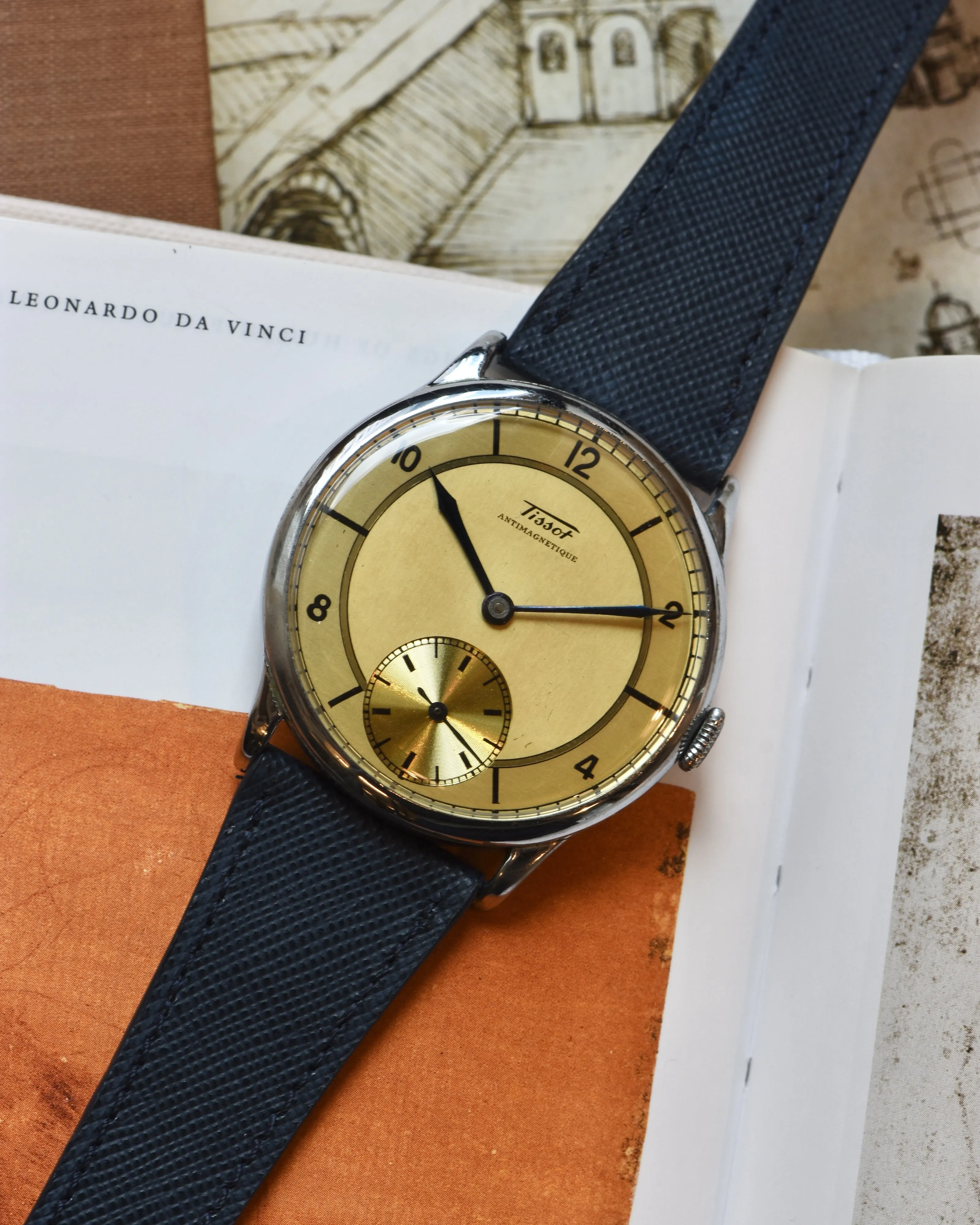 Tissot “Antimagnetique” Oversized Wristwatch
