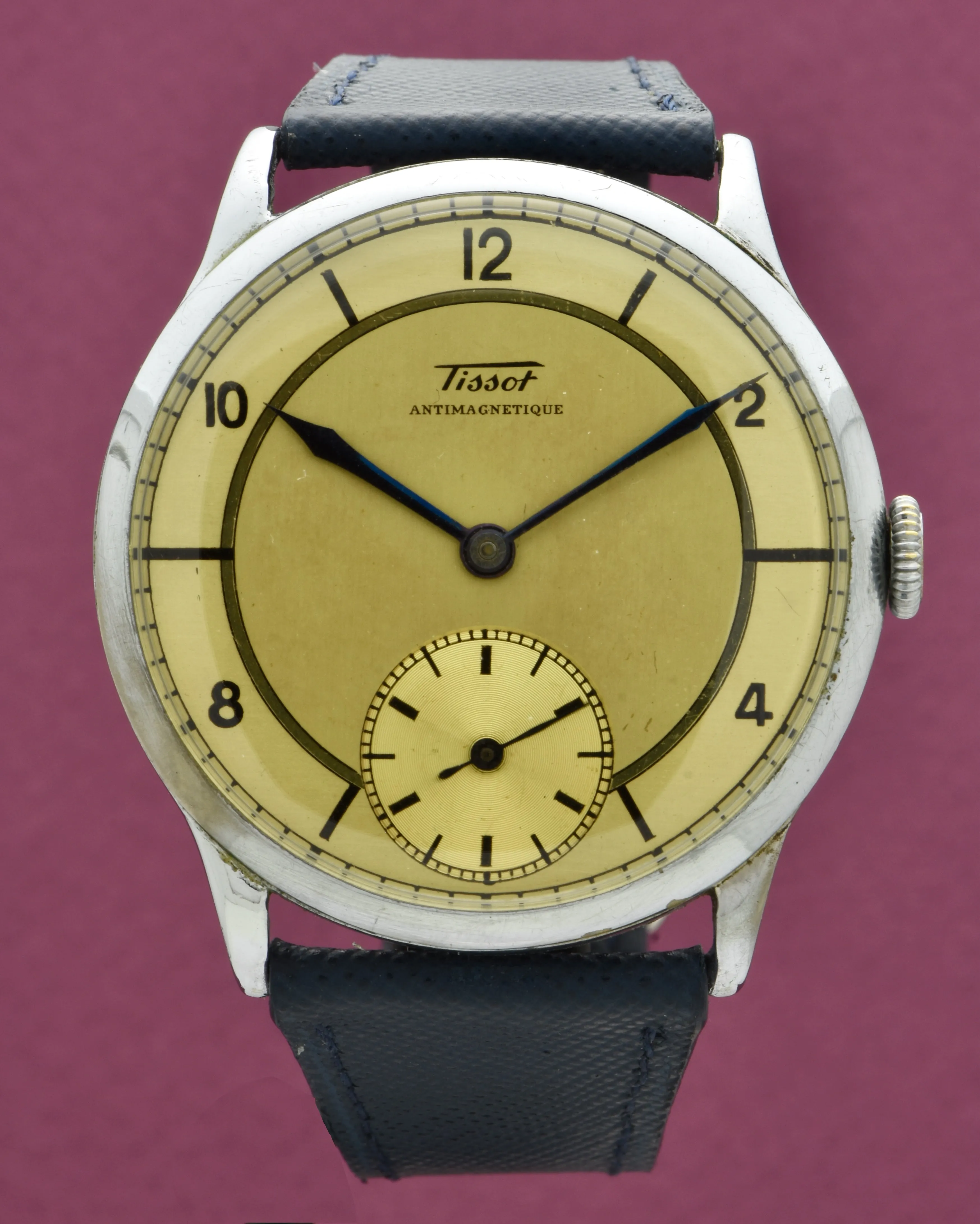Tissot “Antimagnetique” Oversized Wristwatch