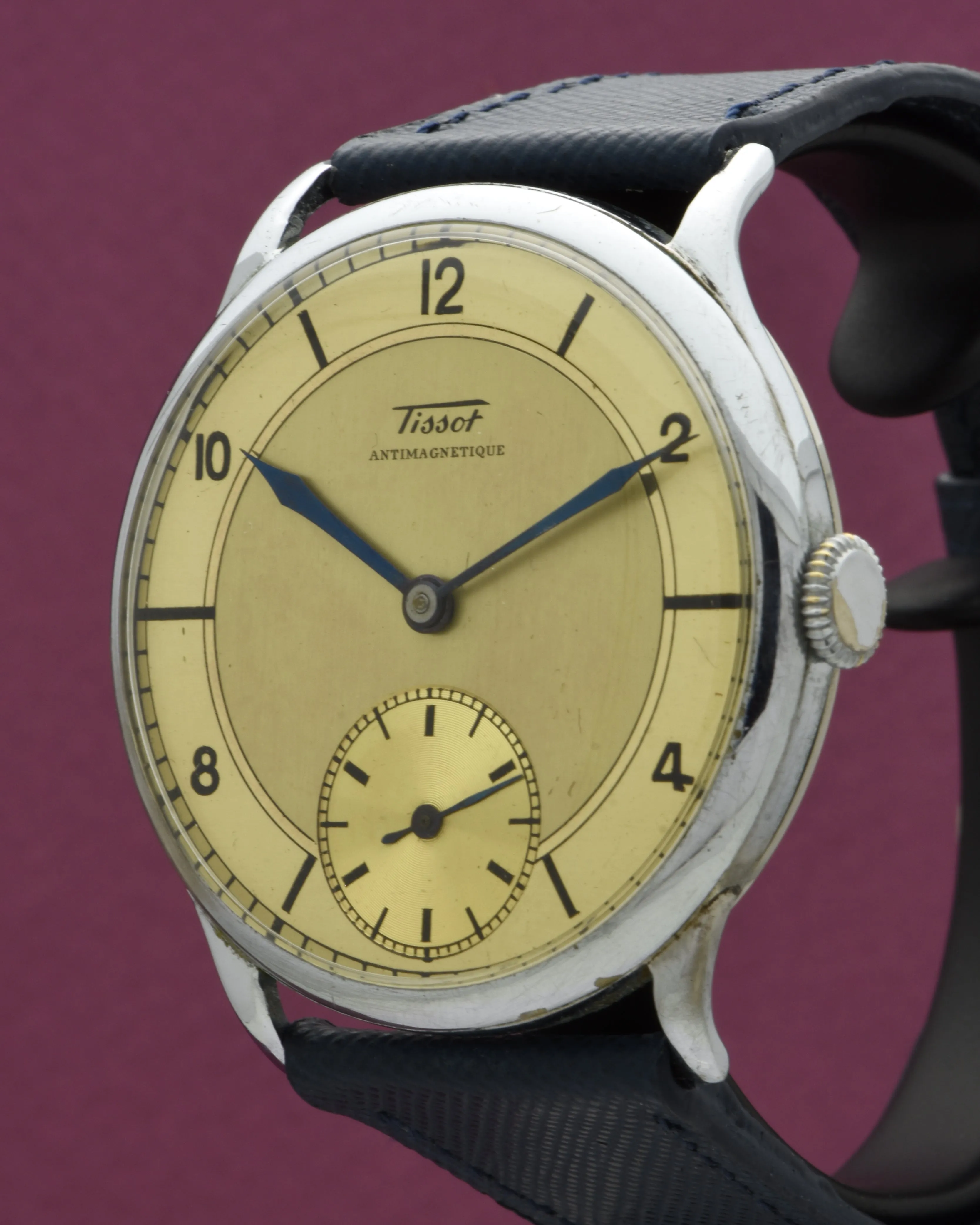 Tissot “Antimagnetique” Oversized Wristwatch