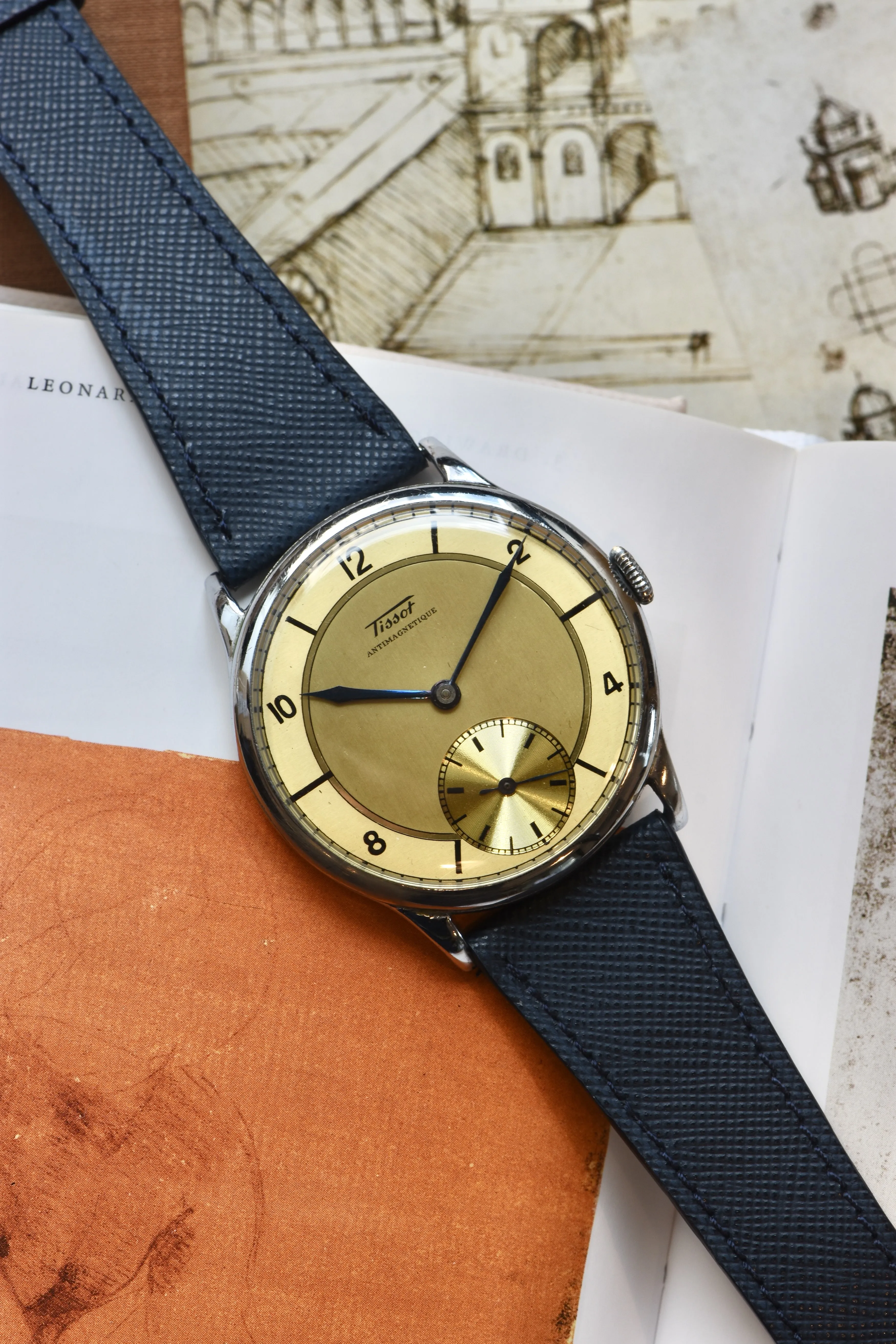 Tissot “Antimagnetique” Oversized Wristwatch
