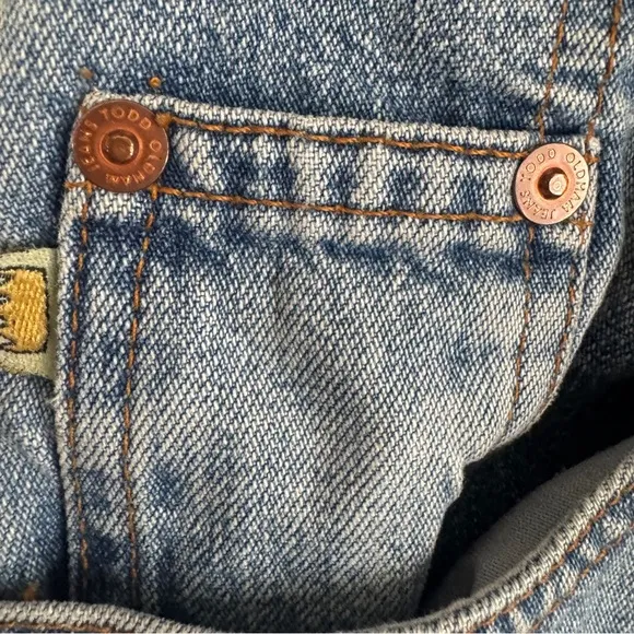 Todd Oldham Vintage 90’s Stove Baggy Straight Leg Jeans