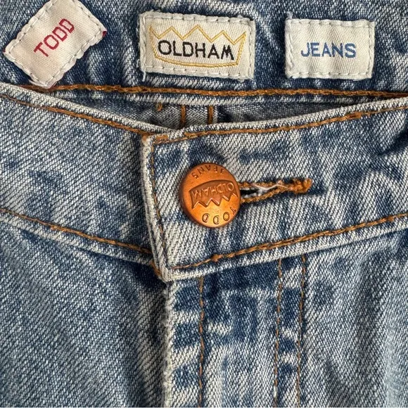 Todd Oldham Vintage 90’s Stove Baggy Straight Leg Jeans