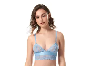 Tori Soft Bralette - Blue Topaz -