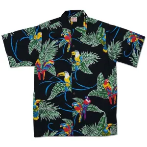 Tropical Birds (Black)