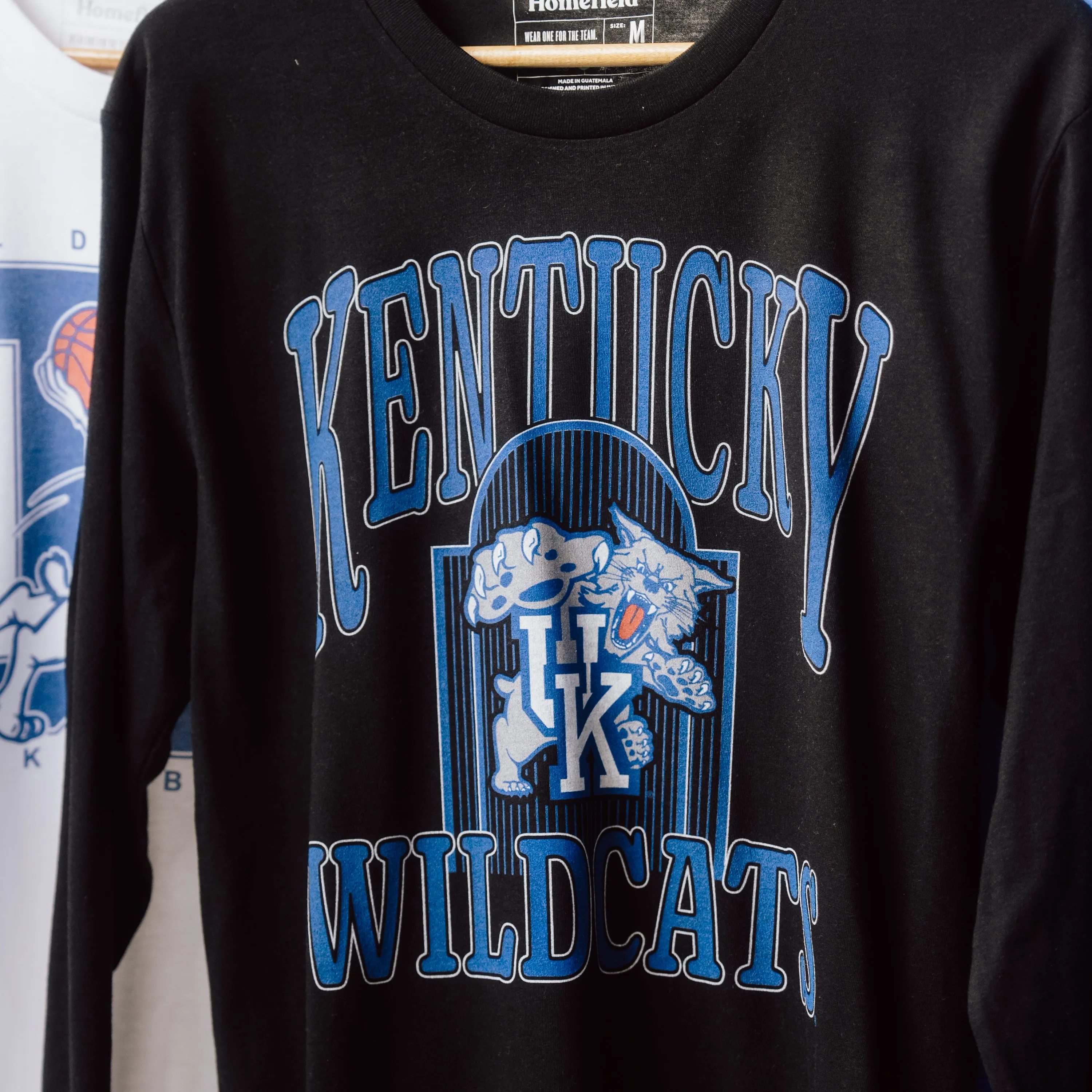 UK Wildcats Vintage-Inspired Basketball Long Sleeve