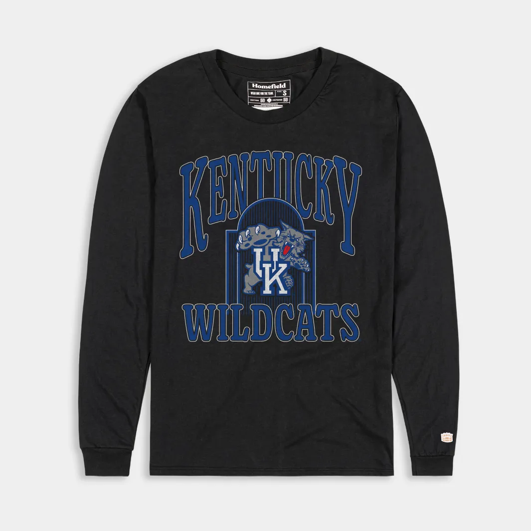 UK Wildcats Vintage-Inspired Basketball Long Sleeve