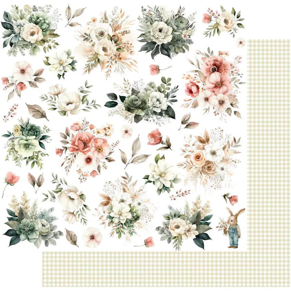 Uniquely Creative - Hello Darling - 12x12 Single Sheet - Lovely