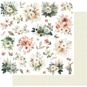 Uniquely Creative - Hello Darling - 12x12 Single Sheet - Lovely