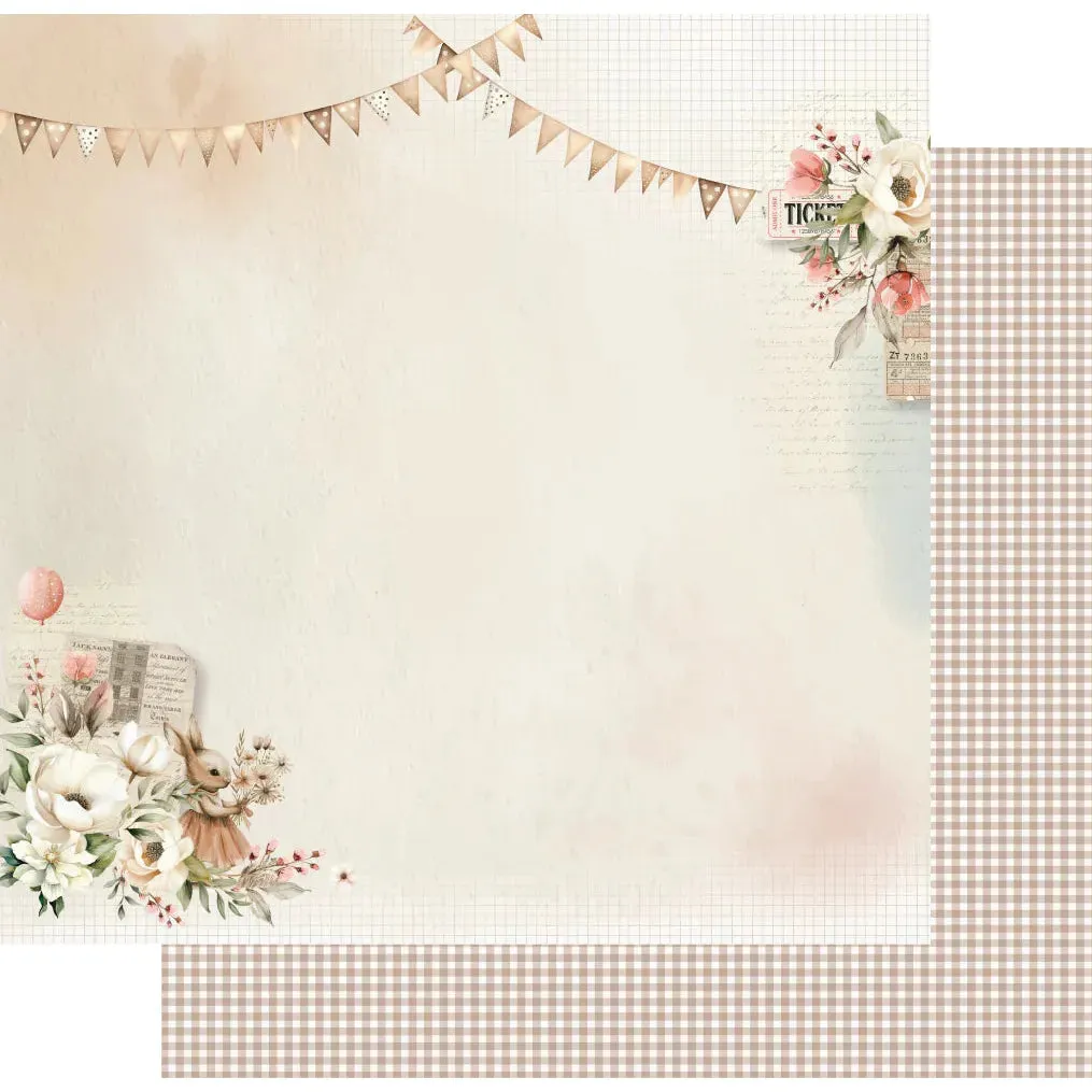 Uniquely Creative - Hello Darling - 12x12 Single Sheet - Treasured