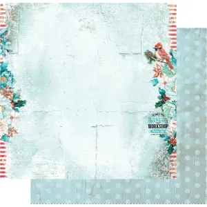 Uniquely Creative - Merry and Bright - 12 x 12 Single Sheet - Santa's Workshop