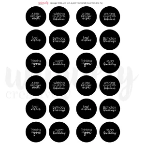 Uniquely Creative - Vintage Walls - Cut-a-Part Sheet - MINI