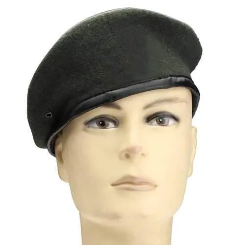 Unisex Vintage Military Soldier Army Hat Wool Beret Beanie Cap