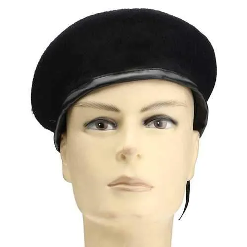 Unisex Vintage Military Soldier Army Hat Wool Beret Beanie Cap