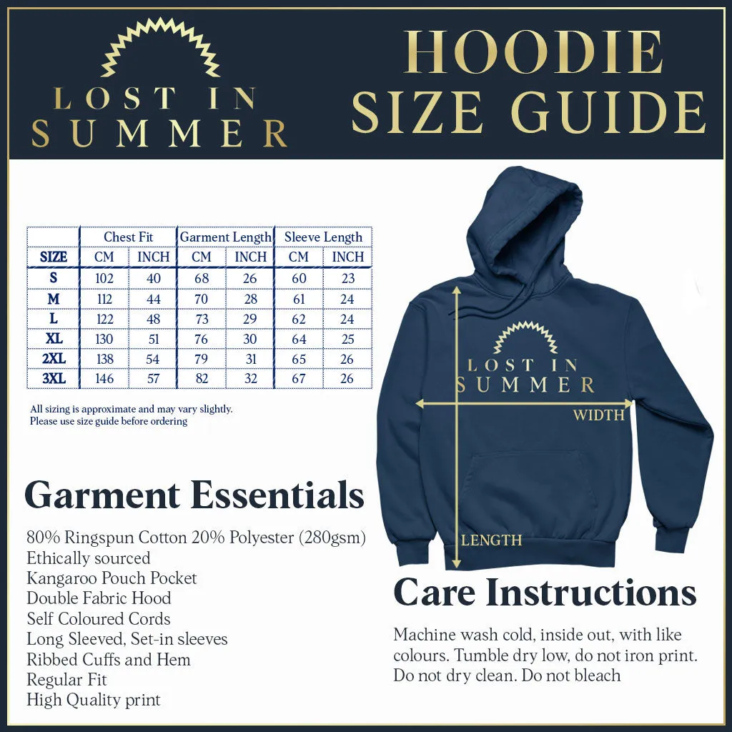 University of Ibiza College Logo Men's Hoodie