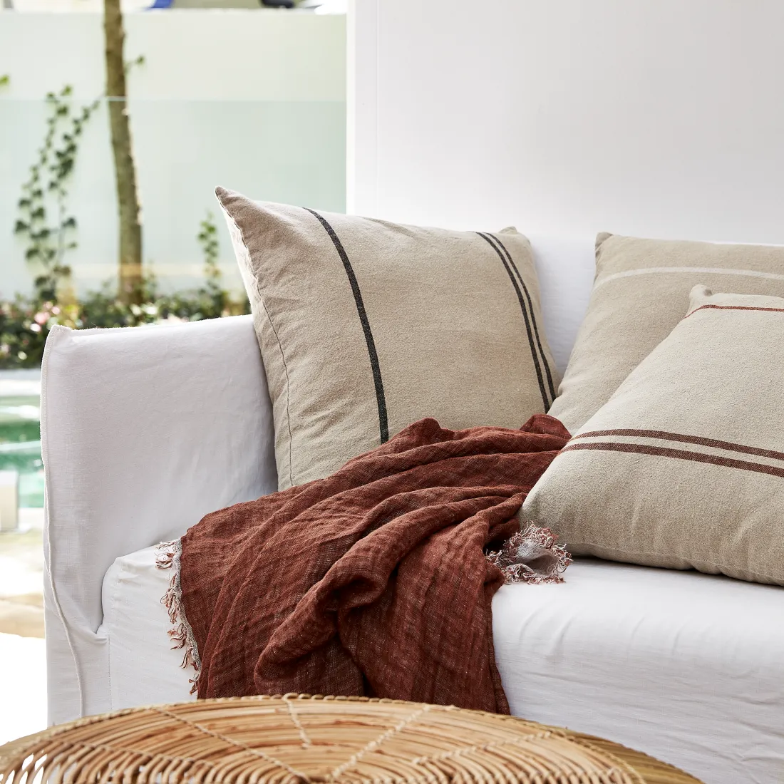 Urban Oasis Anika Square Cushion Moro