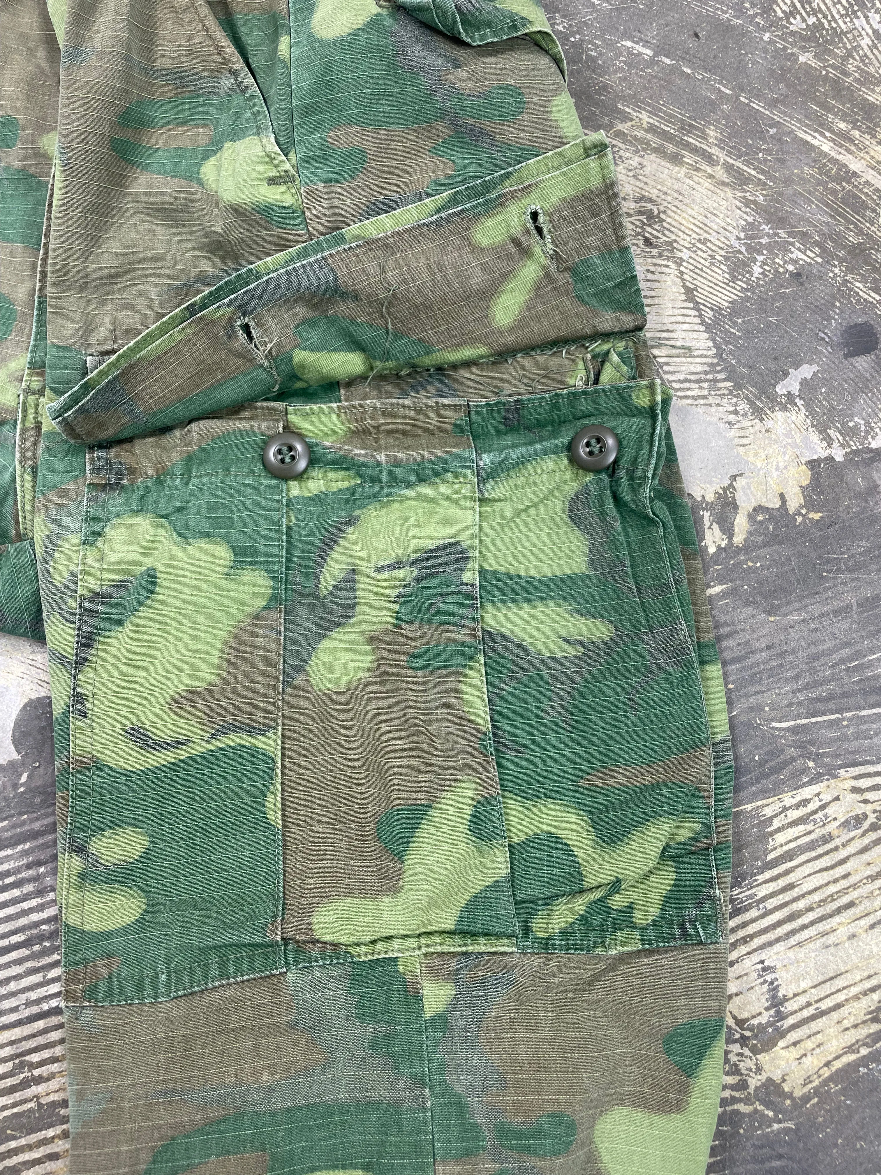 US Military 6 Pocket Early Camo Pattern Jungle Pants  (JYJ-0199)