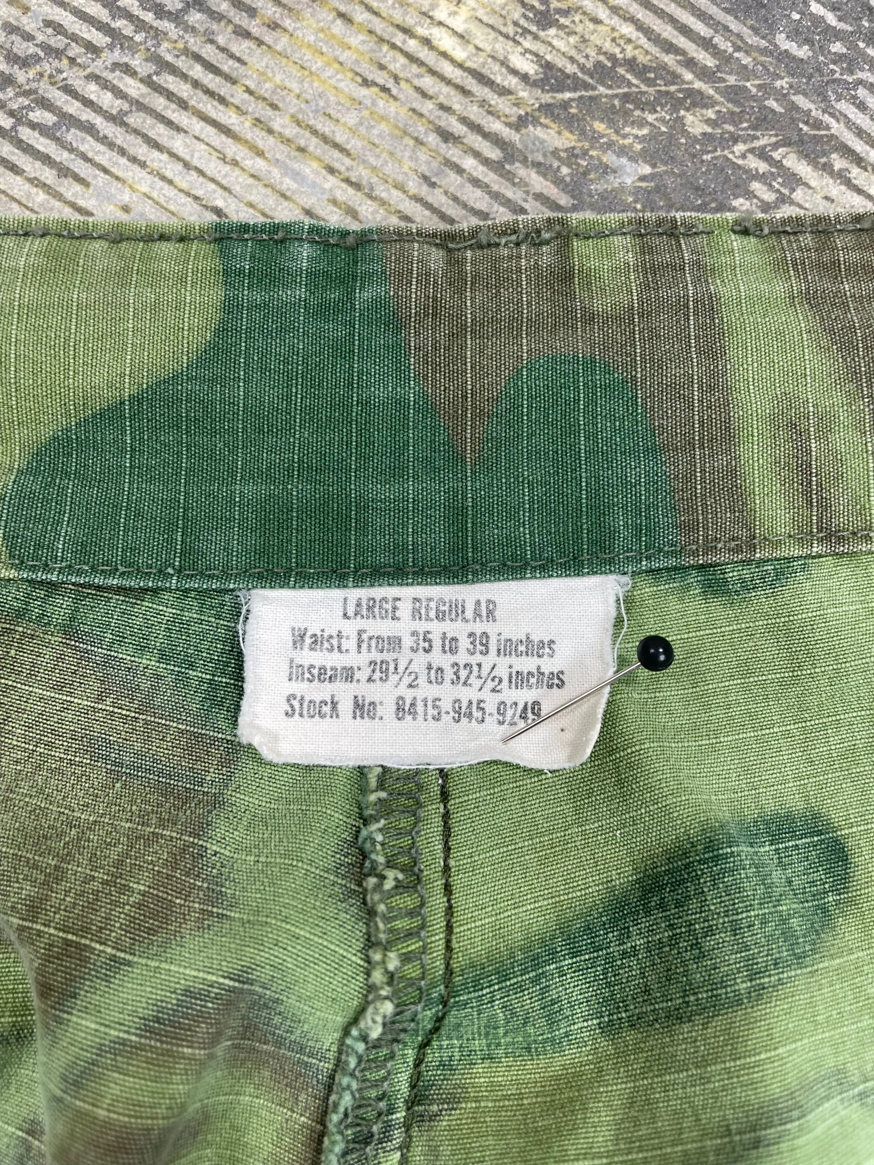 US Military 6 Pocket Early Camo Pattern Jungle Pants  (JYJ-0199)