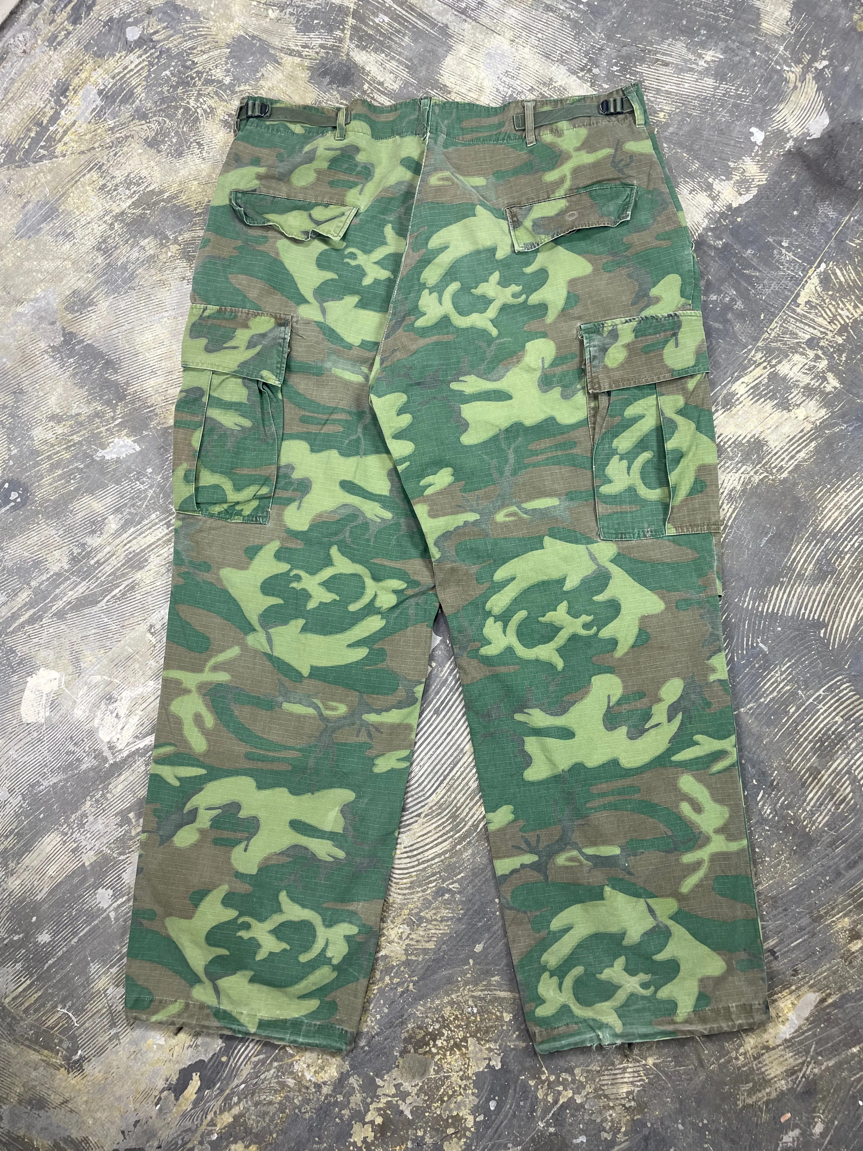 US Military 6 Pocket Early Camo Pattern Jungle Pants  (JYJ-0199)