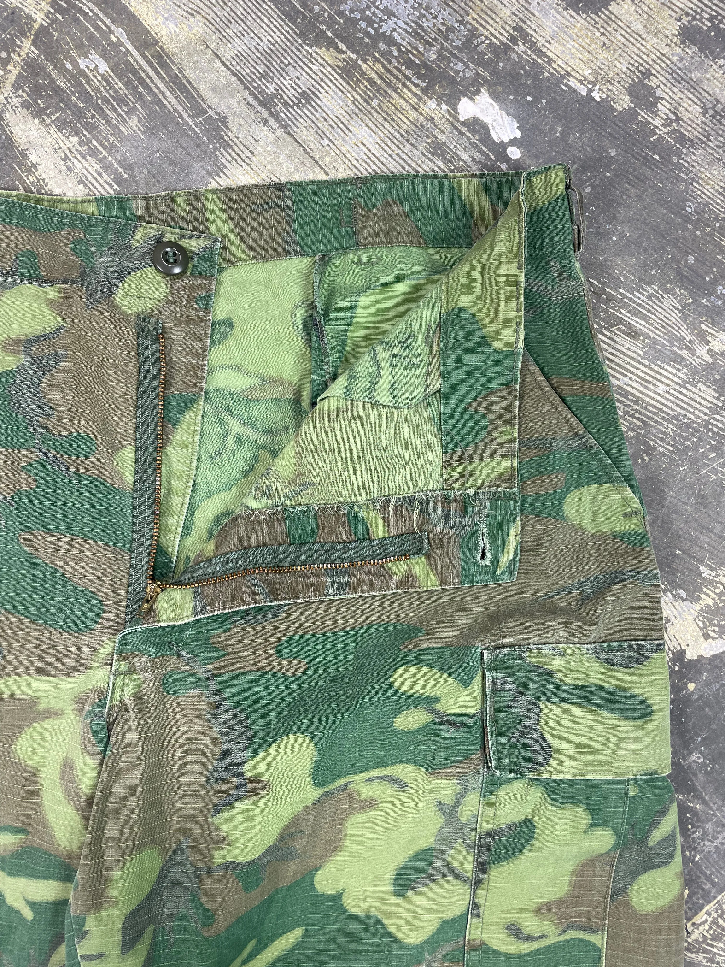 US Military 6 Pocket Early Camo Pattern Jungle Pants  (JYJ-0199)