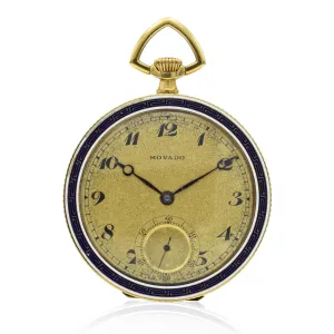 Vintage 1930s Movado Pocket Watch