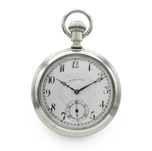 Vintage 1940s Hamilton Pocket Watch