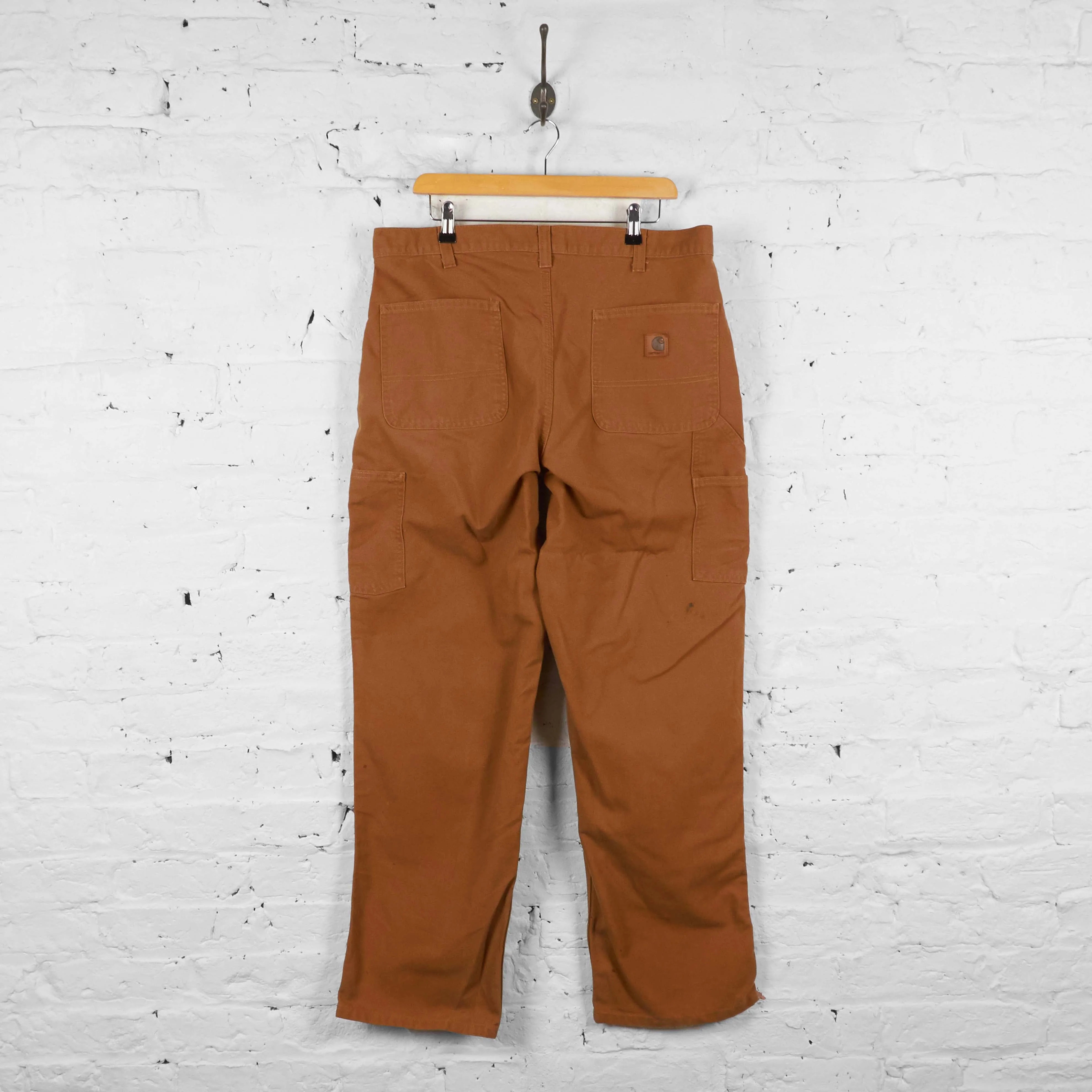 Vintage Carhartt Cargo Trousers - Brown - L