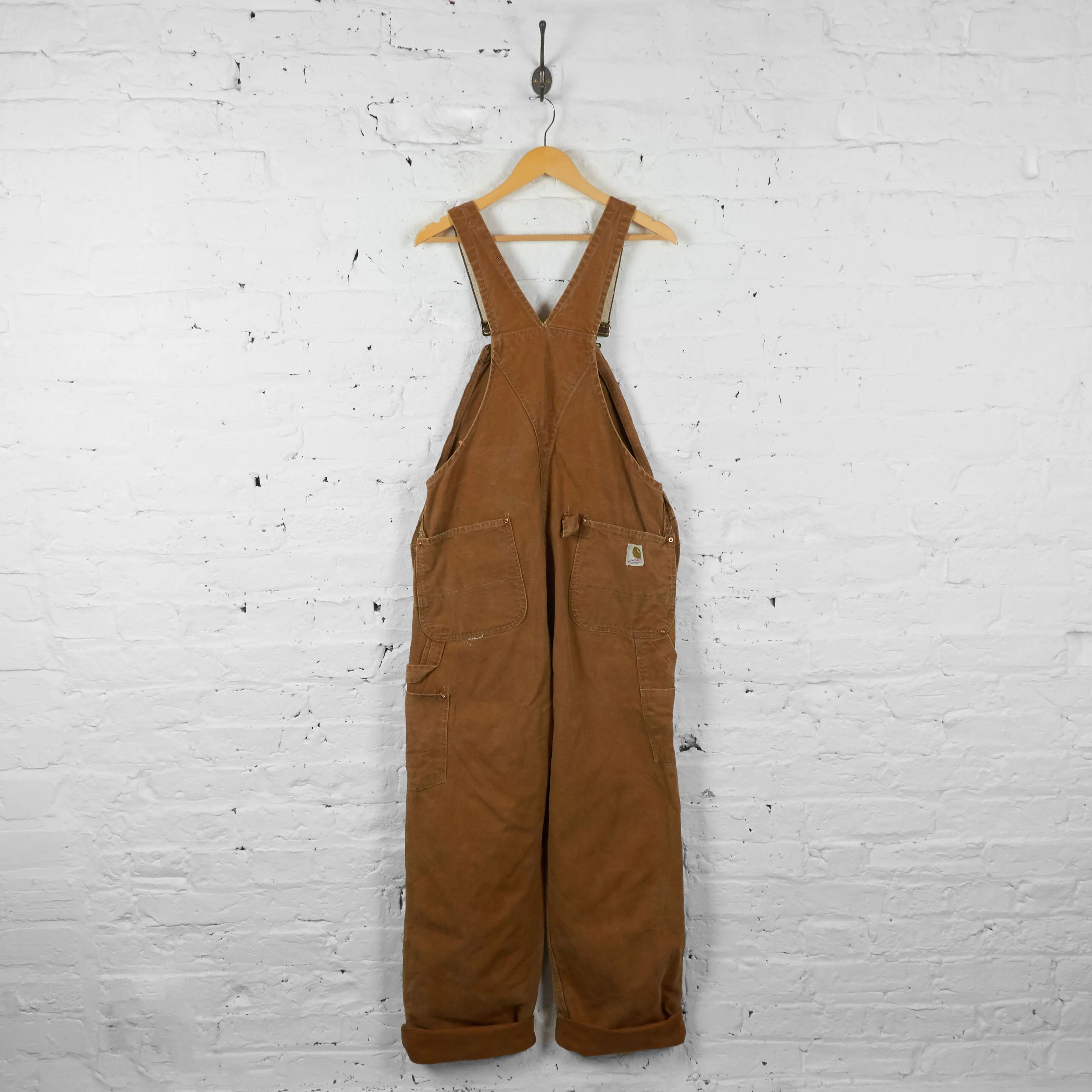 Vintage Carhartt Dungarees - Brown - XL
