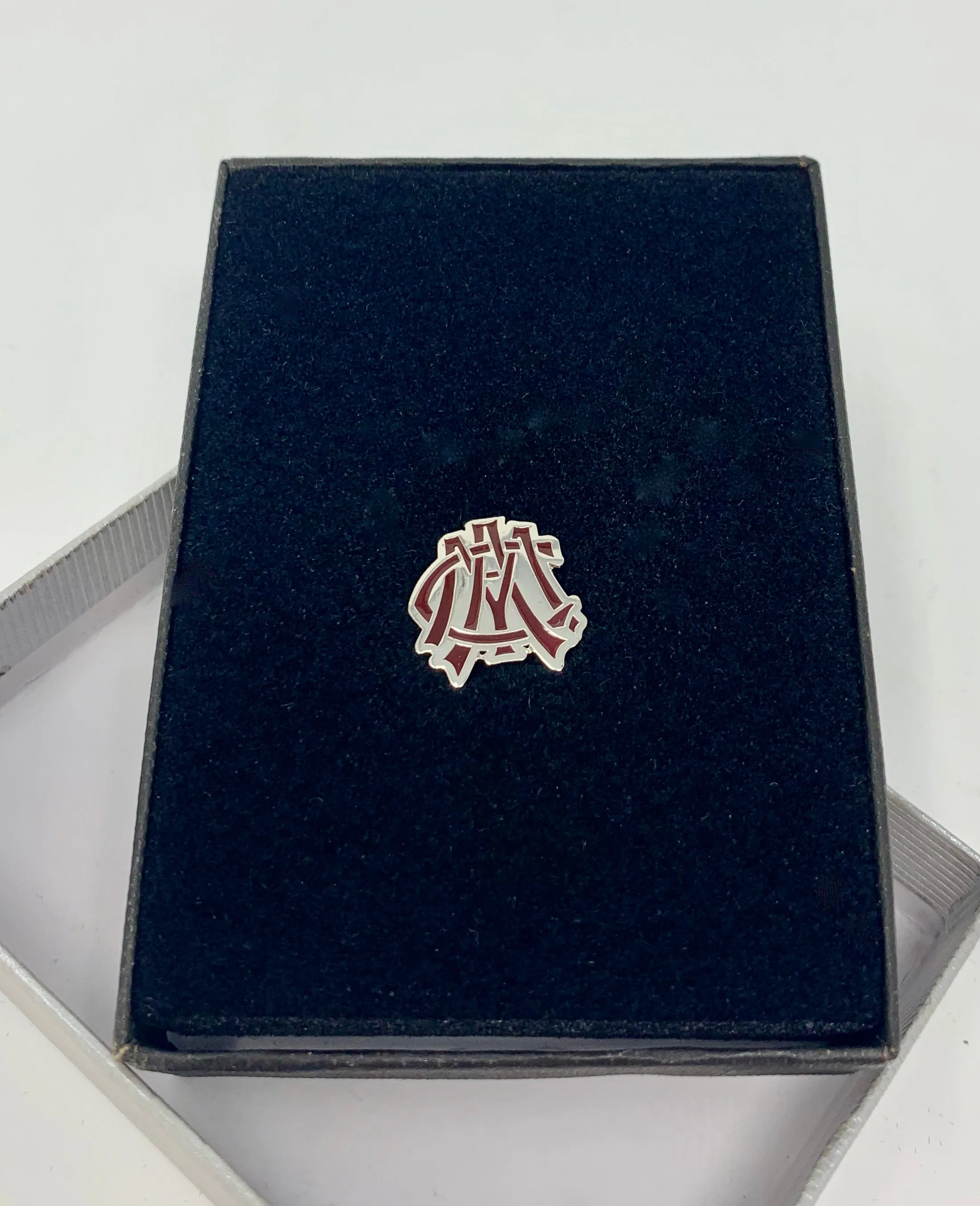 Vintage CMA Lapel Pin Silver