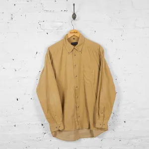 Vintage Corduroy Shirt - Cream - L