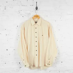 Vintage Corduroy Shirt - Cream - L