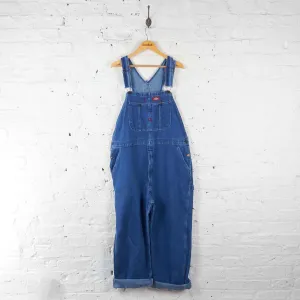 Vintage Dickies Denim Dungarees - Blue - XL