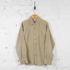 Vintage Gap Corduroy Shirt - Beige - L