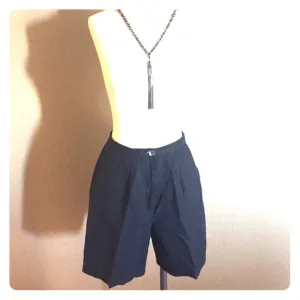 VINTAGE Geoffrey Beene Linen Blend Walking Shorts Size 8