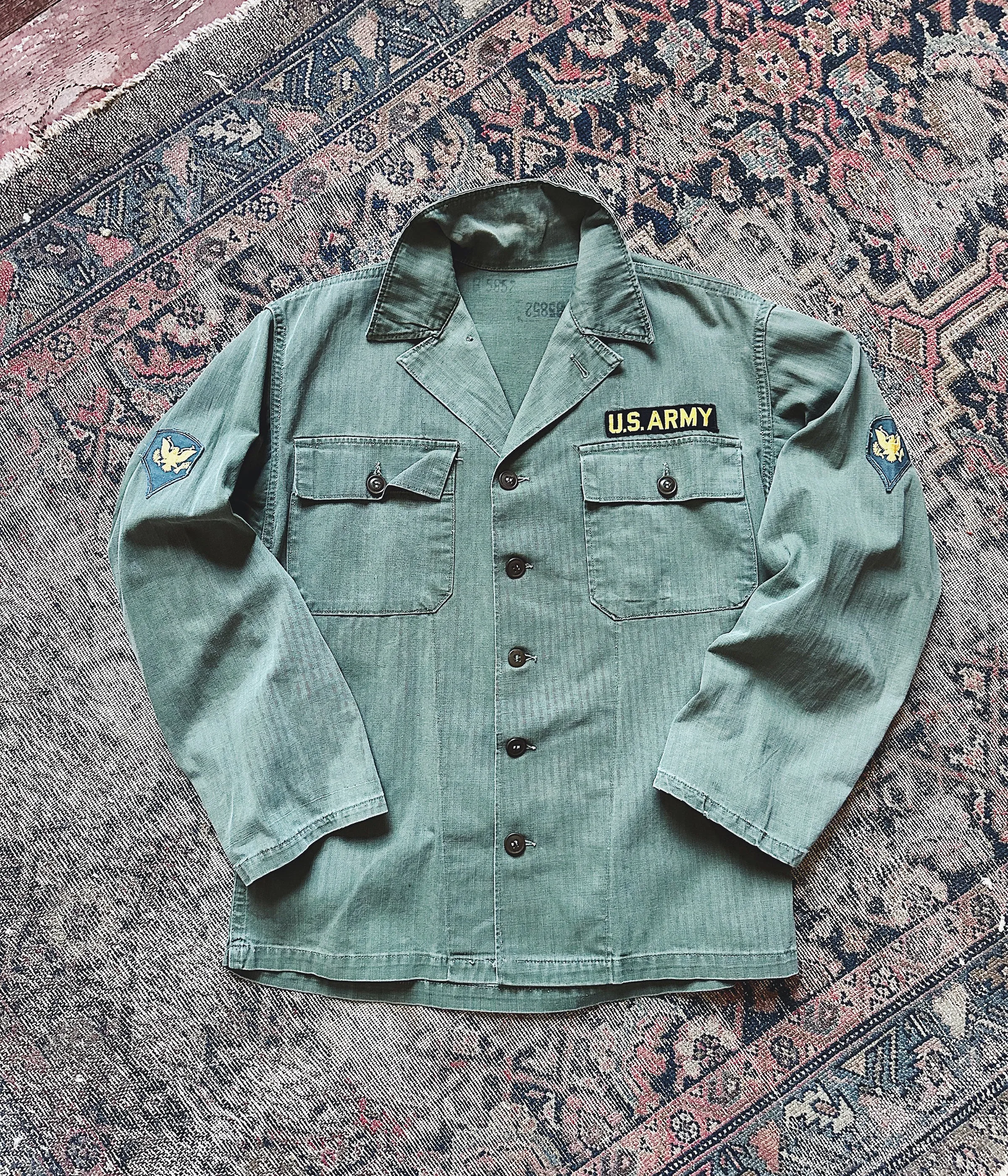 Vintage HBT Military Shirt