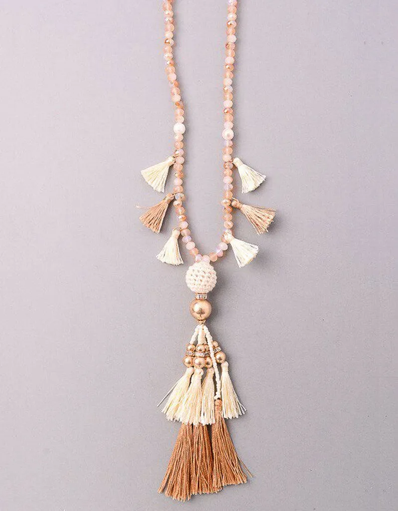 Vintage Snoot Sasha Necklace in Ivory